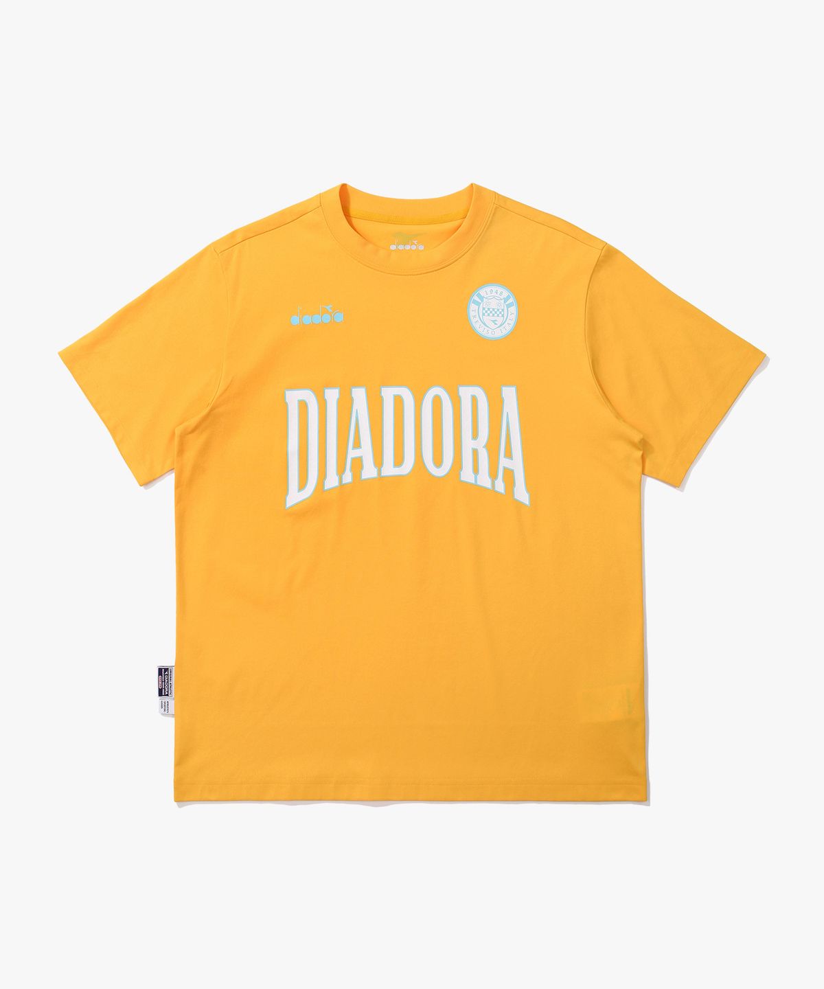 디아도라(diadora) 판타지스타 져지 티셔츠 YELLOW