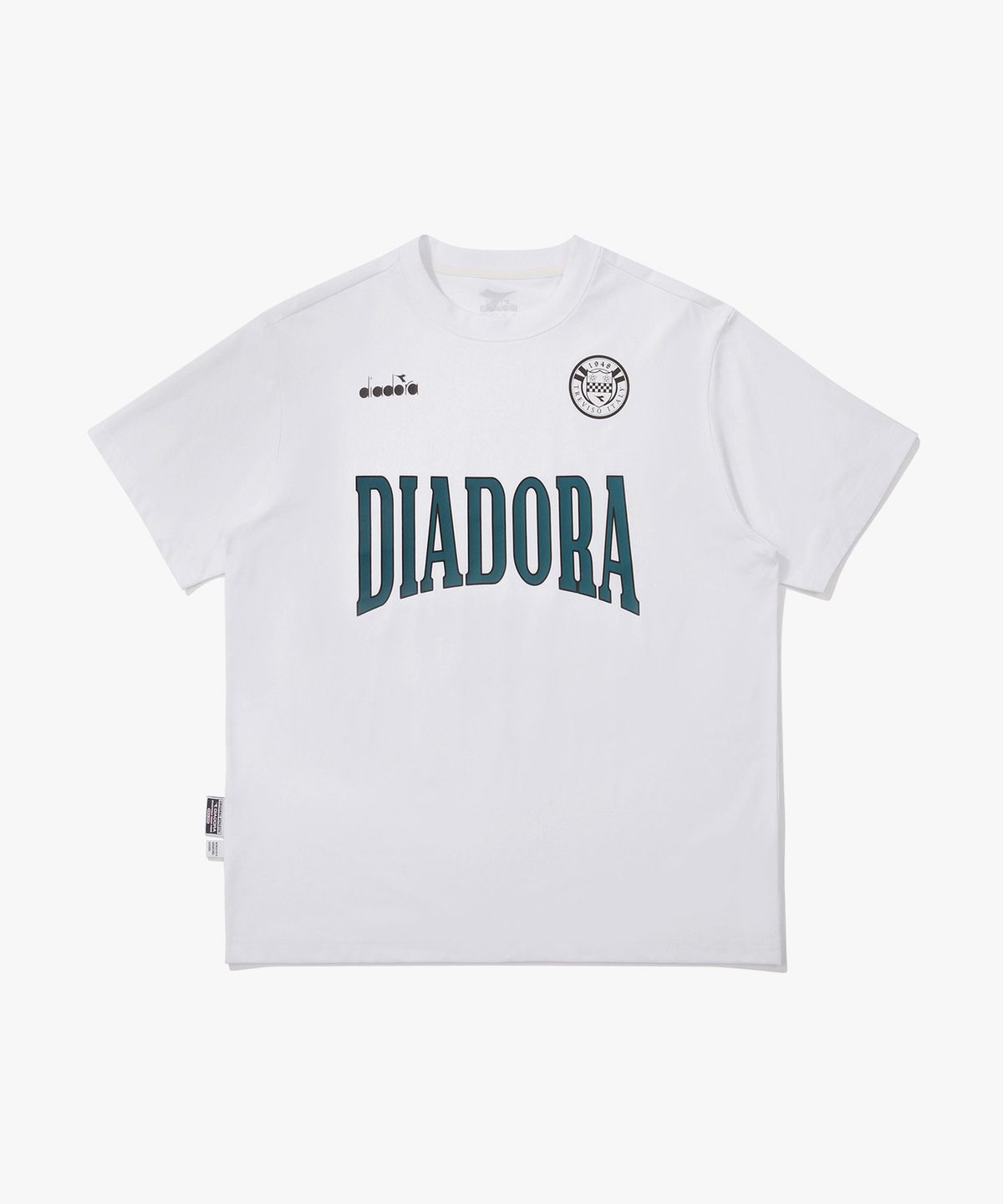 디아도라(diadora) 판타지스타 져지 티셔츠 WHITE
