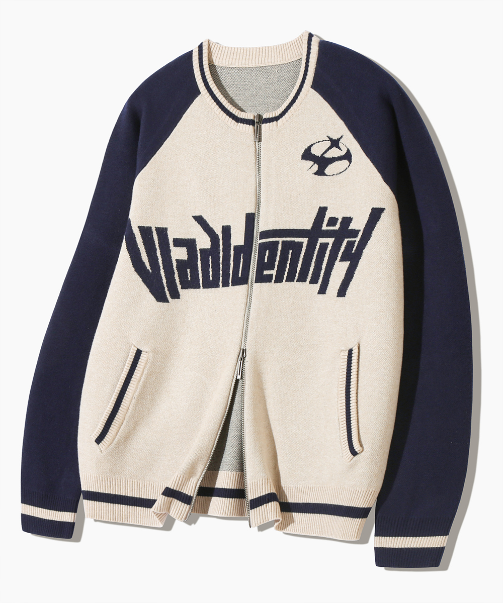Tシャツ・カットソー DIMITRI BLACK VLAD 2WAY Two-tone short-sleeved zip-up knit b MUSINSA公式 | DIMITRI BLACK VLAD 2WAY Raglan Artwork Zip-up