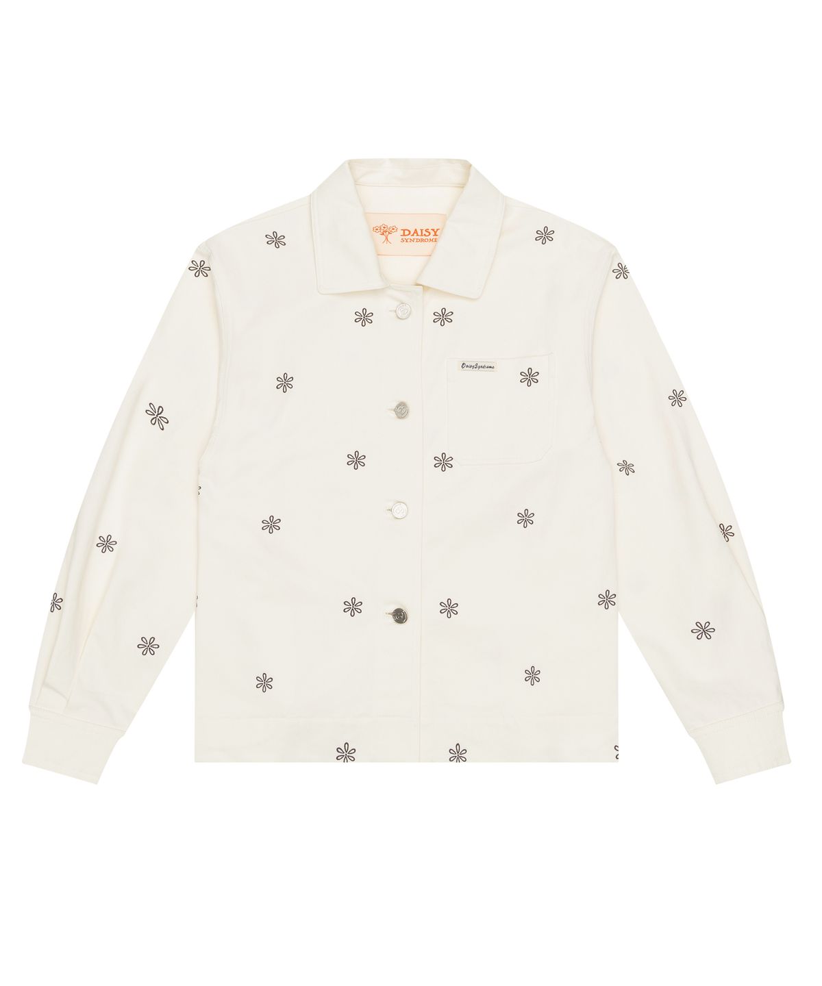 데이지신드롬(DAISY SYNDROME) DAISY AIIOVER TRUCKER JACKET ivory
