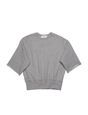 246 MARS BACK LOGO SWEATSHIRT_MELANGE GLAY