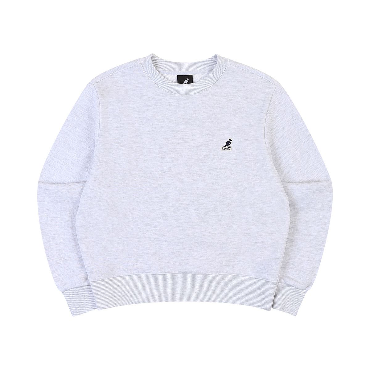 캉골(KANGOL) 우먼스 베이직 스웨트셔츠 1751 멜란지그레이