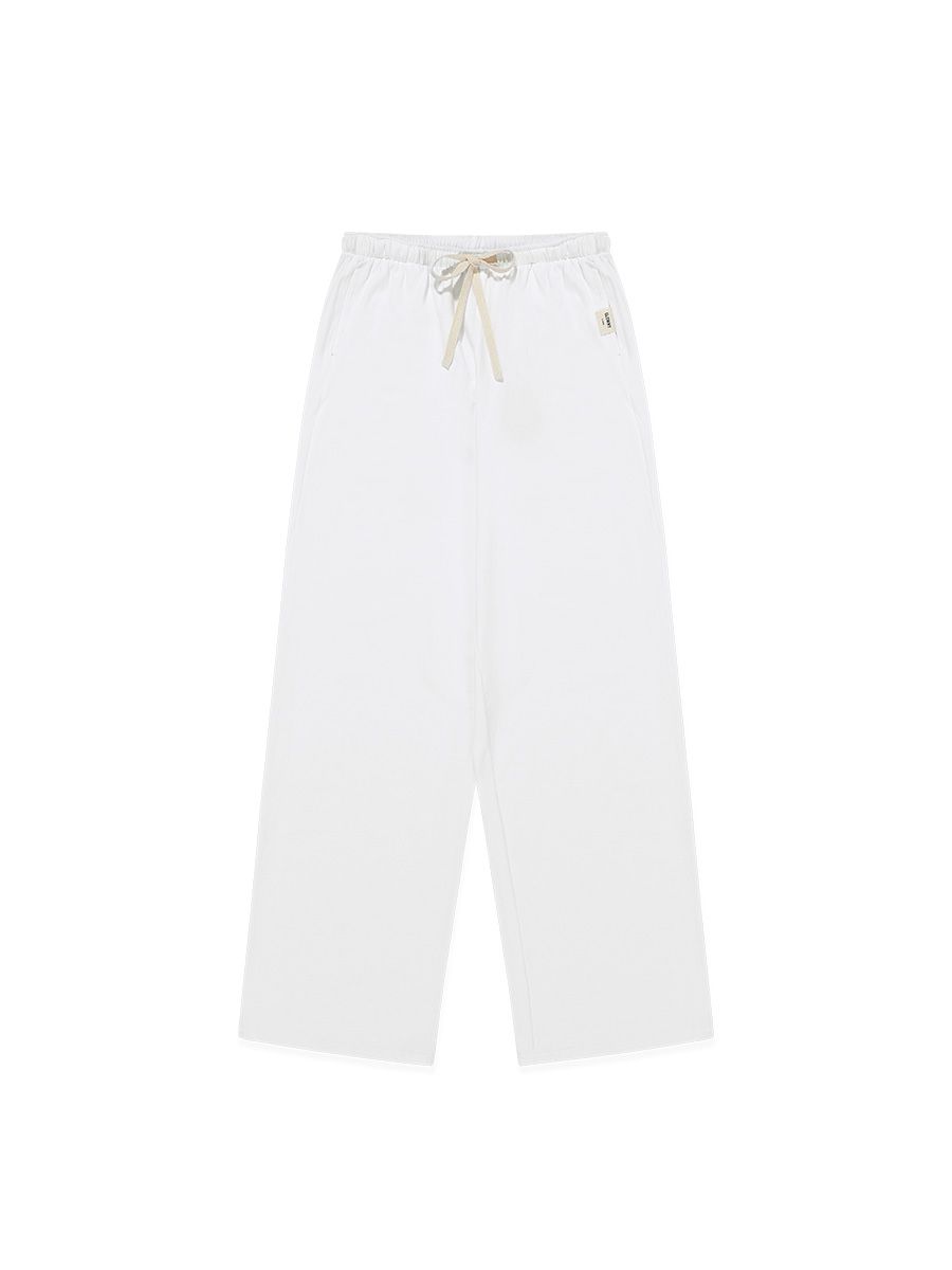 MUSINSA | GLOWNY G CLASSIC SOFT PANTS (WHITE)