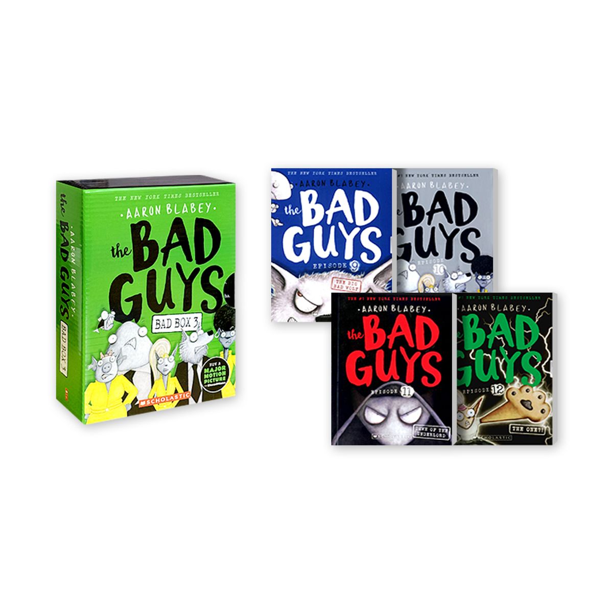 언어세상(LANGUAGE WORLD) The Bad Guys: The Bad Box 3 (#9-#12)