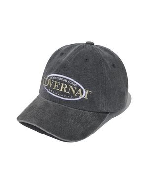 [코지 핏] 빈티지 볼캡 더스티 그레이