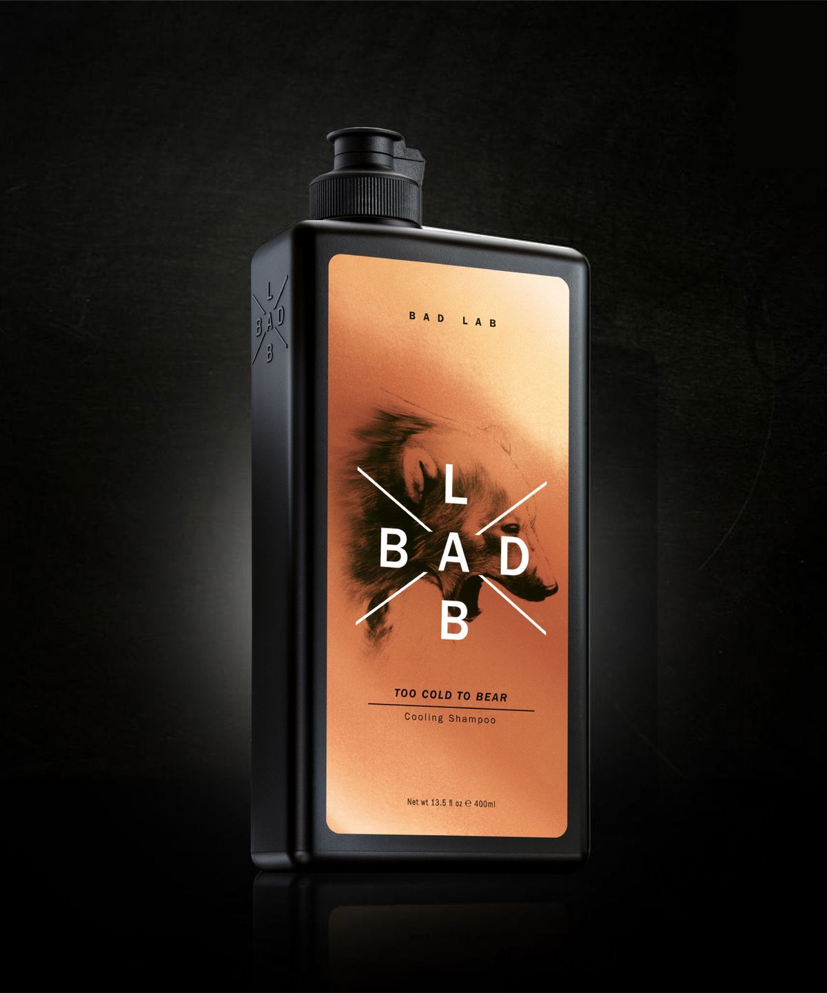 배드랩(BADLAB) 4-in-1 스포츠 쿨다운 쿨링샴푸 400ml