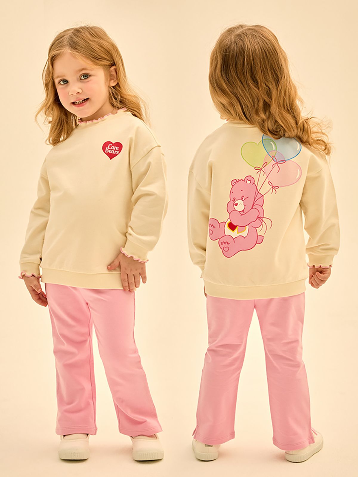 케어베어(CAREBEARS) 러브어랏베어 사랑스런 부츠컷상하복