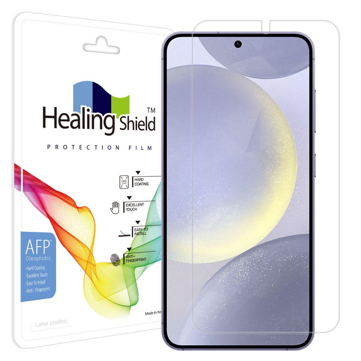 힐링쉴드(HEALINGSHIELD) 갤럭시S24 플러스 올레포빅 액정보호필름 1매