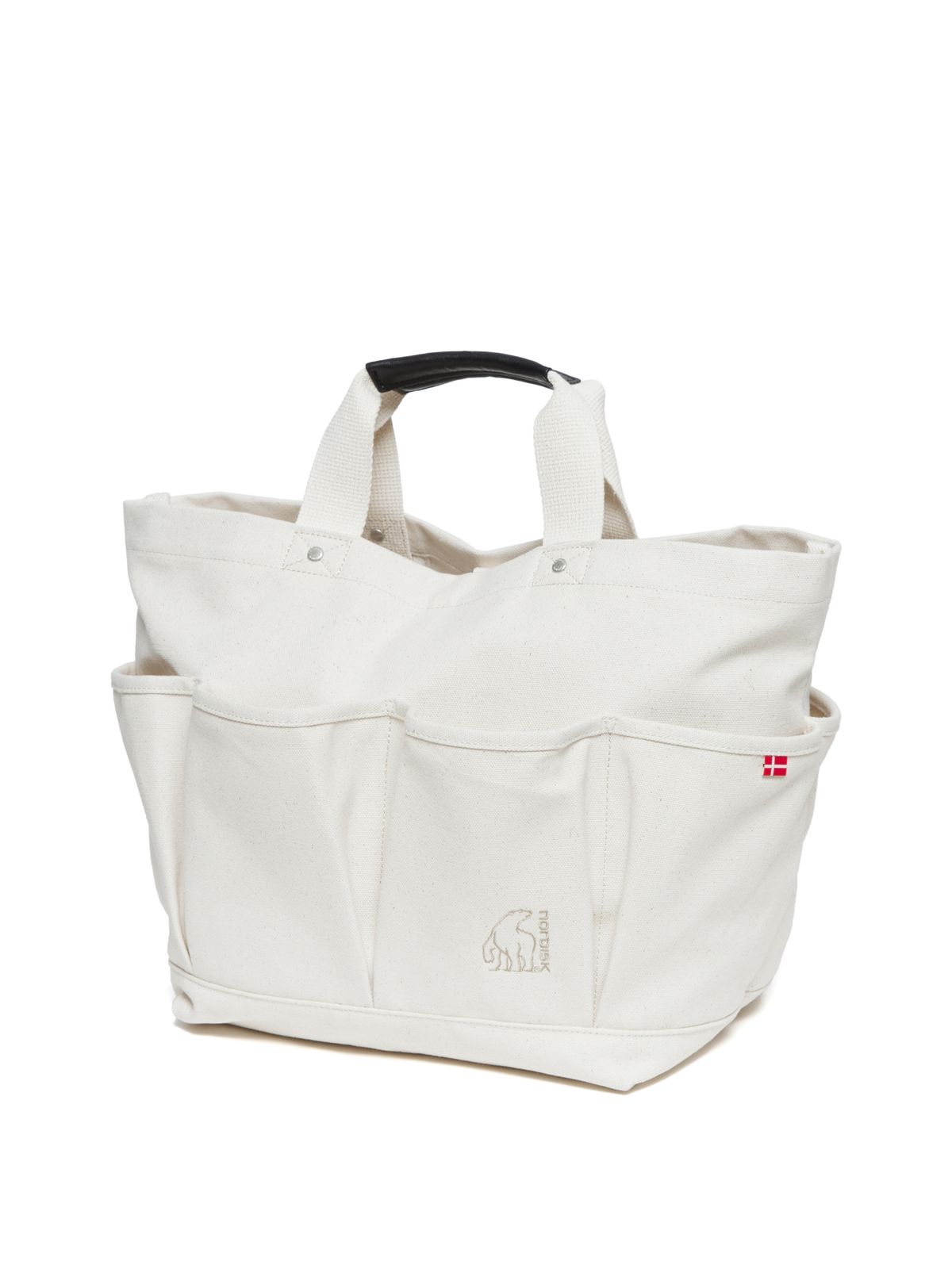 노르디스크(NORDISK) 아웃포켓 토트백_Off White