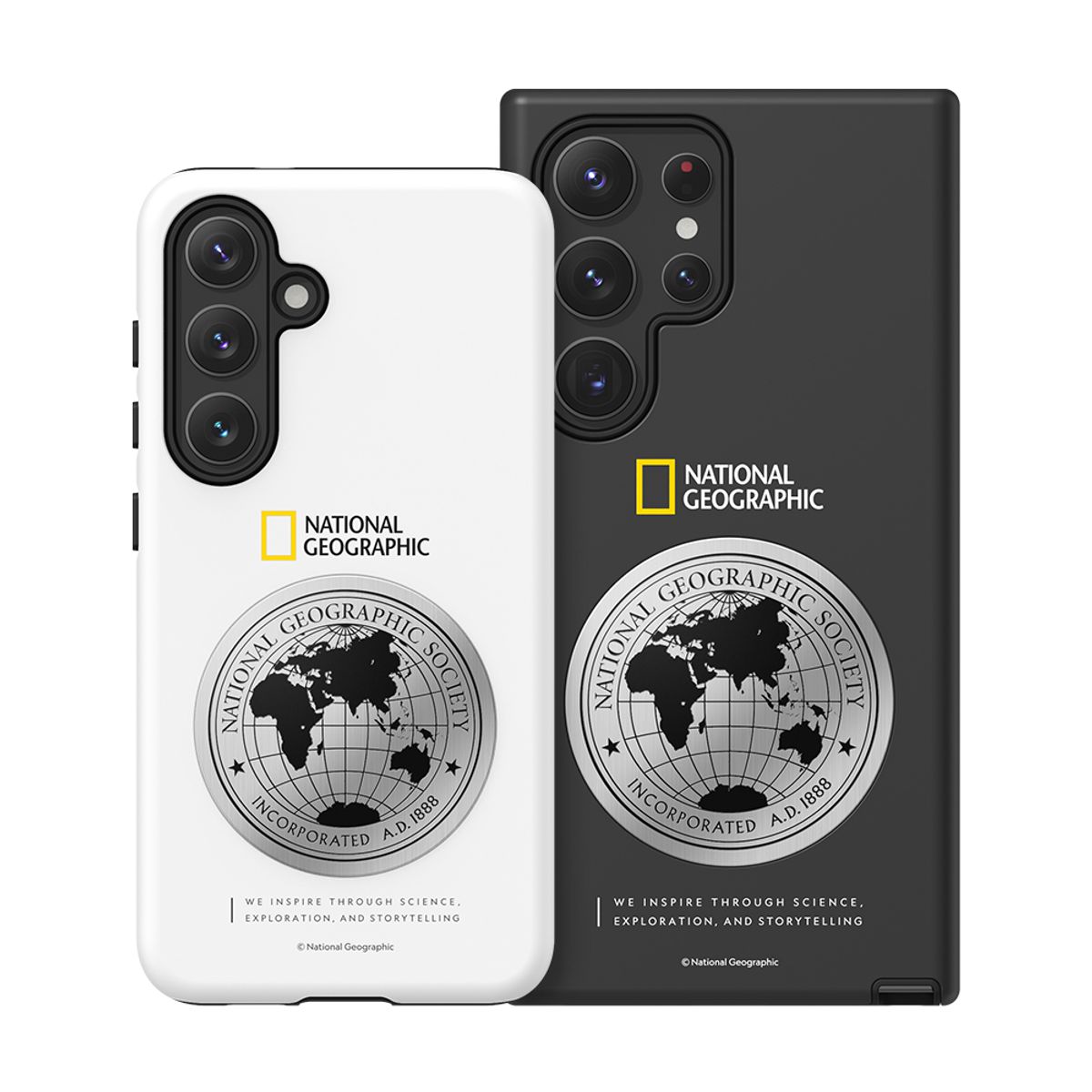 내셔널지오그래픽 모바일(NATIONAL GEOGRAPHIC MOBILE) 갤럭시S24 시리즈 메탈데코 하드쉘 케이스