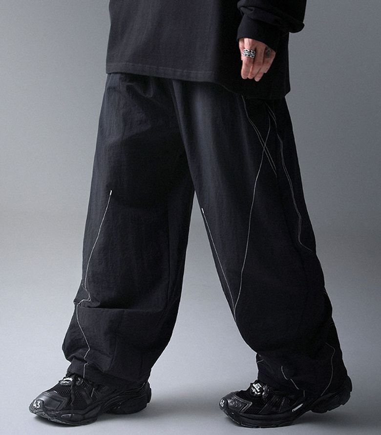 Ster Nylon Pants BLACK