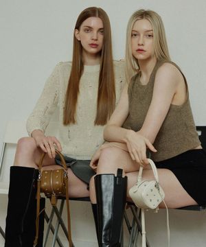 GIGI CUBE MINI BAG-WHITE