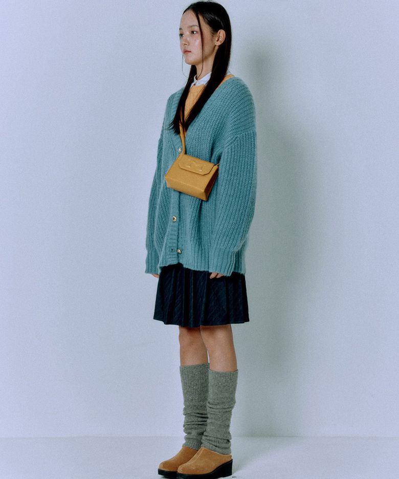MUMU CROSS BAG MUSTARD