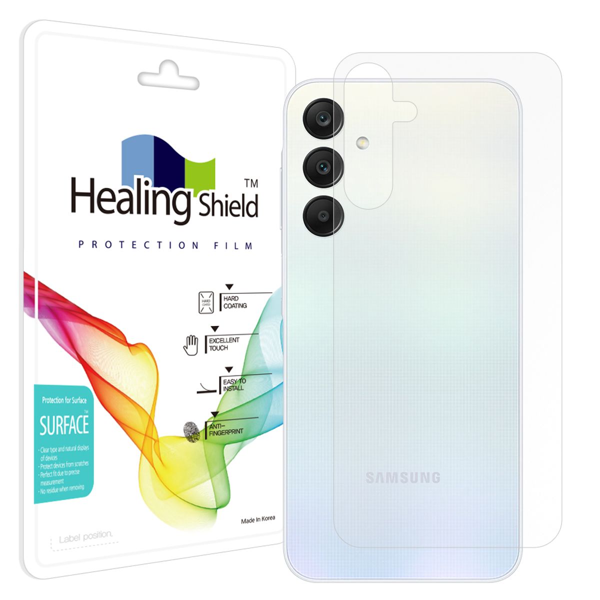 힐링쉴드(HEALINGSHIELD) 갤럭시 A25 5G 무광 후면보호필름 1매