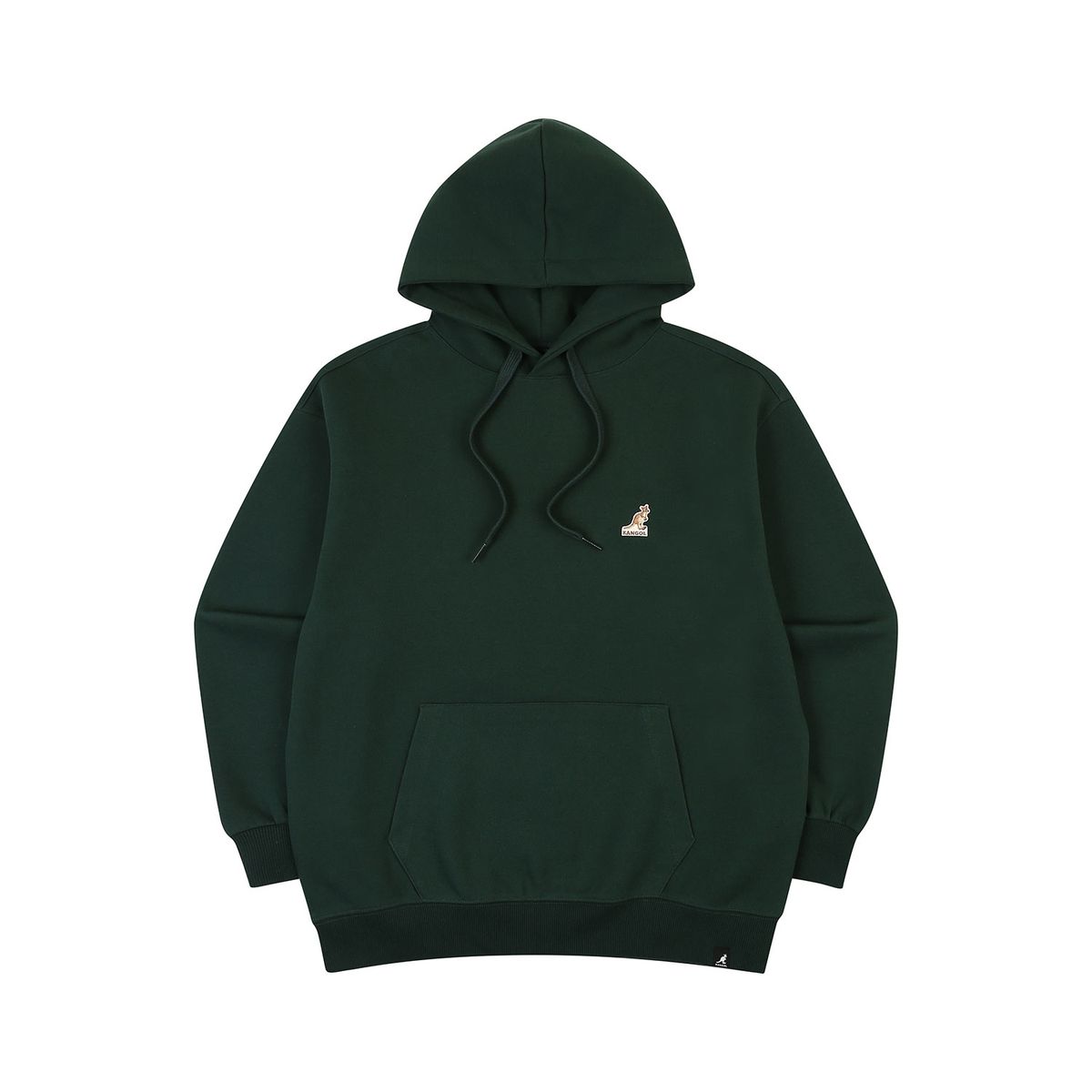 캉골(KANGOL) 로고 패치 후디 5144 그린