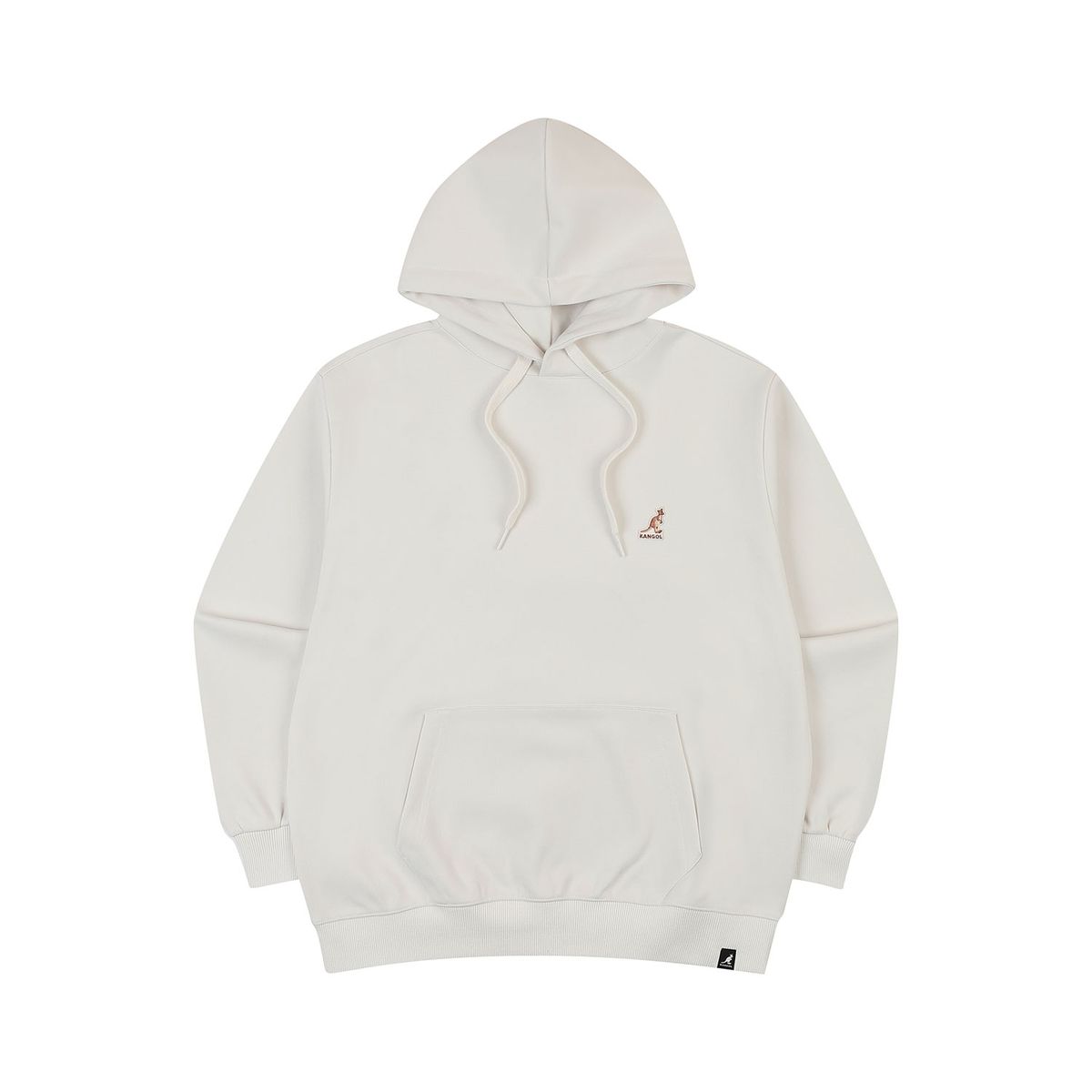 캉골(KANGOL) 로고 패치 후디 5144 에크루