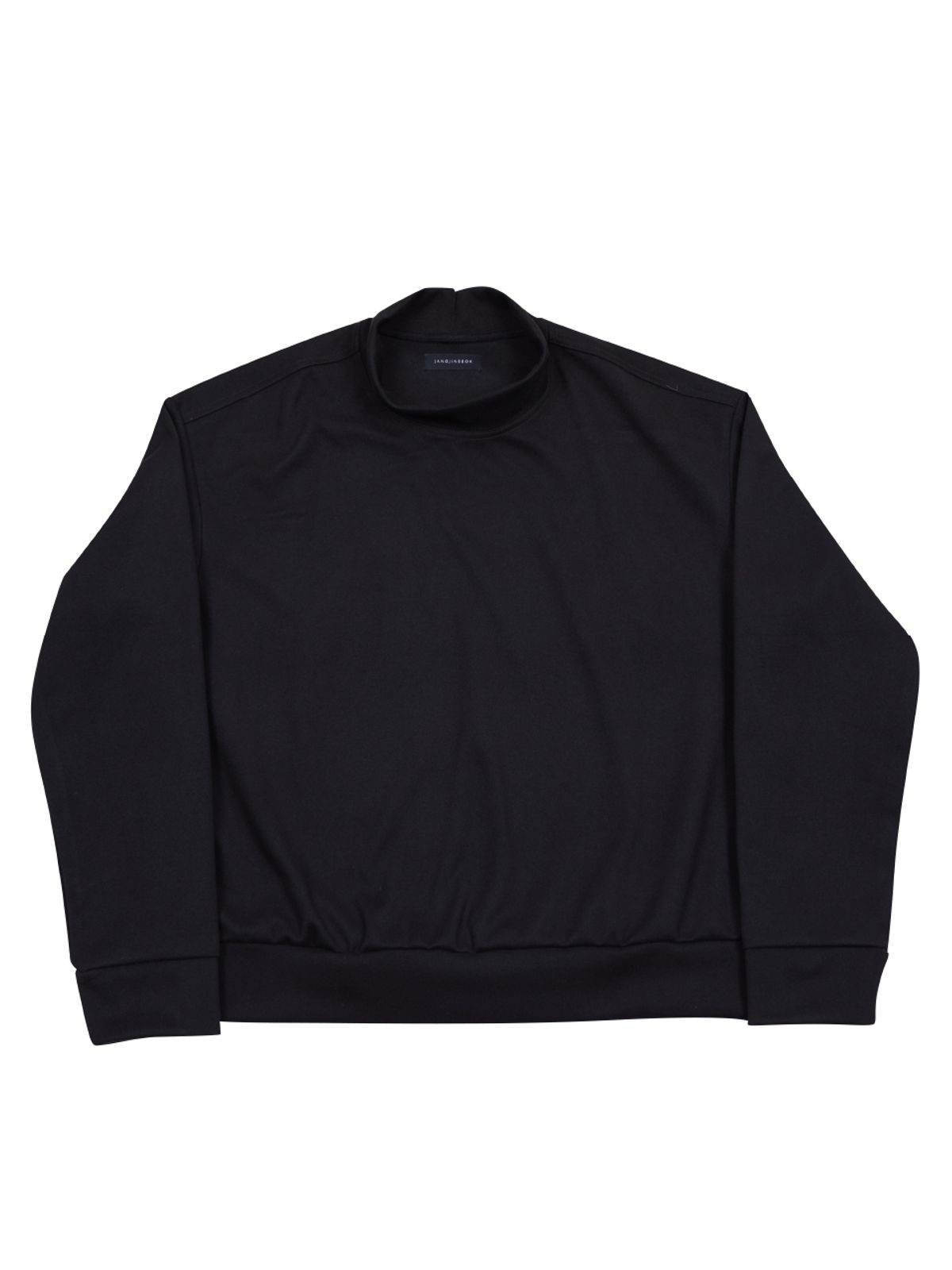 장진석(JANGJINSEOK) 샌드 칼라 탑 (BLACK)