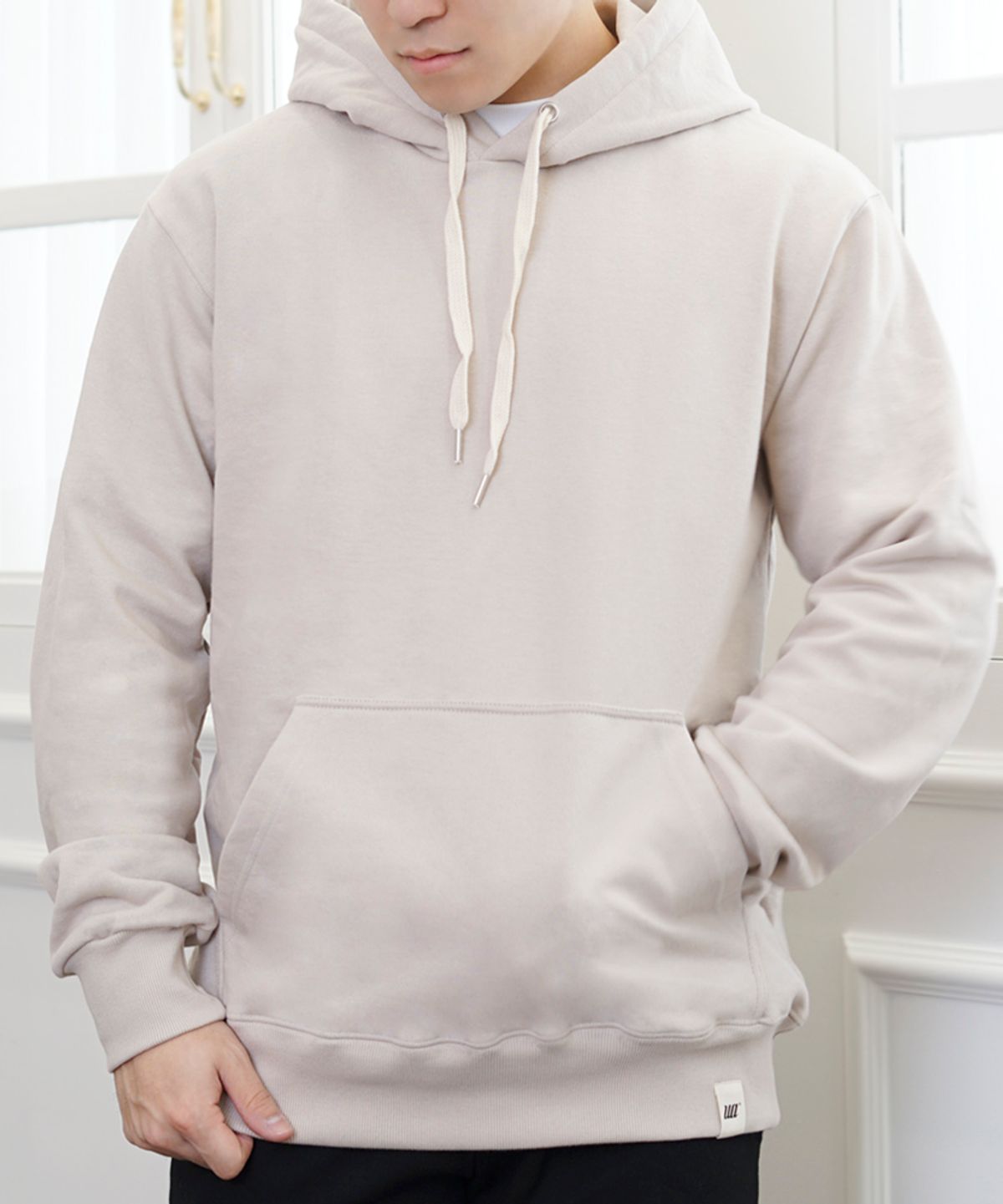 유니어패럴(UNI APPAREL) 베이직 헤비웨이트 쭈리 후드티