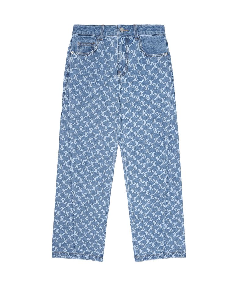 코다그램 와이드핏 데님 팬츠 우먼 DENIM
