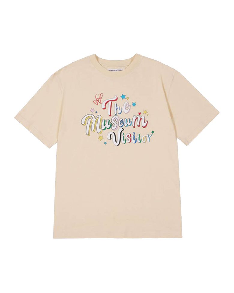 PARTY GLITTER LOGO T-SHIRTS (YELLOW)