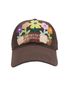 FIVE FLOWER POT BALL CAP (BROWN)