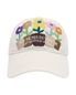 FIVE FLOWER POT BALL CAP (IVORY)