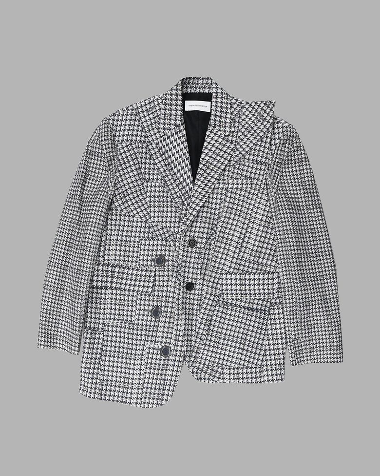 CHECK PRINTED FOLDABLE JACKET (CHECK)