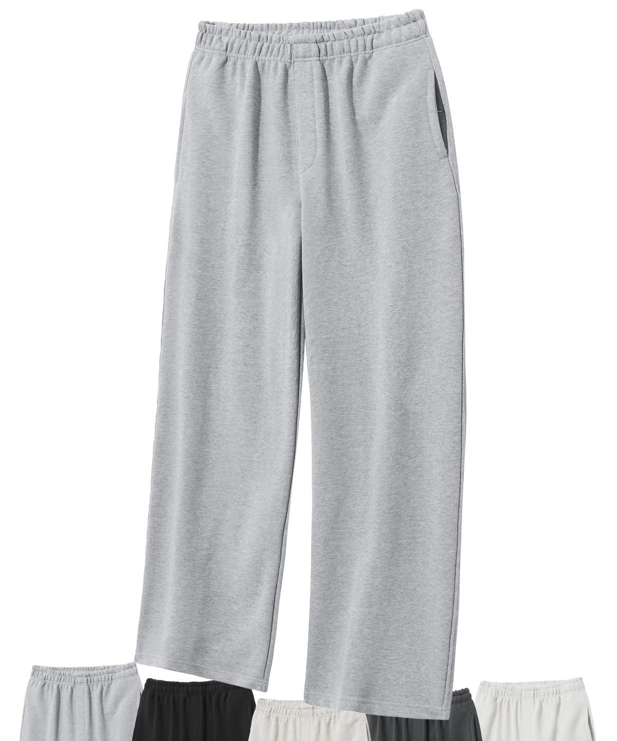 브렌슨(BRENSON) B. 와이드 스웨트 팬츠 ( 5Color )
