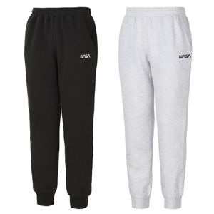 남녀공용  스웨트 조거팬츠  2종 세트 [블랙+멜란지화이트]