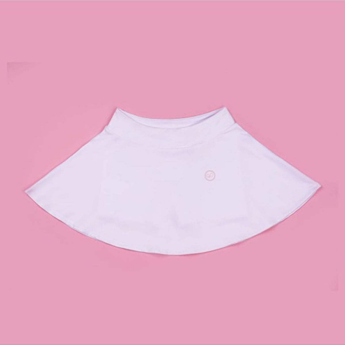로시야(ROSIYA) 밴딩 플레어 스커트 화이트