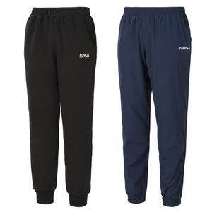 남녀공용 스웨트 조거팬츠+우븐 조거팬츠  2종 세트 [블랙+네이비]