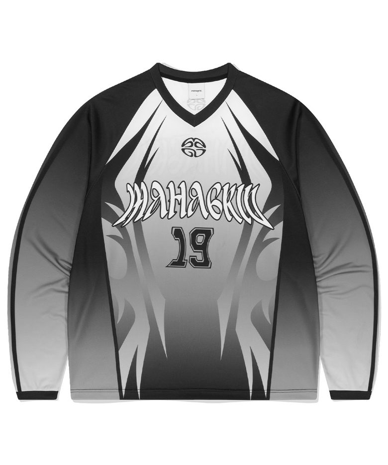 TRIBAL RACING JERSEY BLACK(MG2ESMT560A)