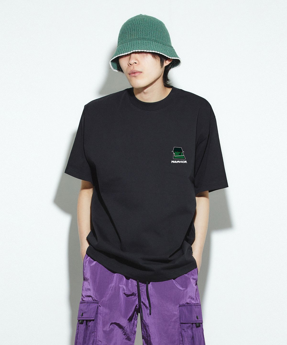 밀리밀리언(MILLIMILLION) STONIE GRAVEL 08 [ M23T08 ] black