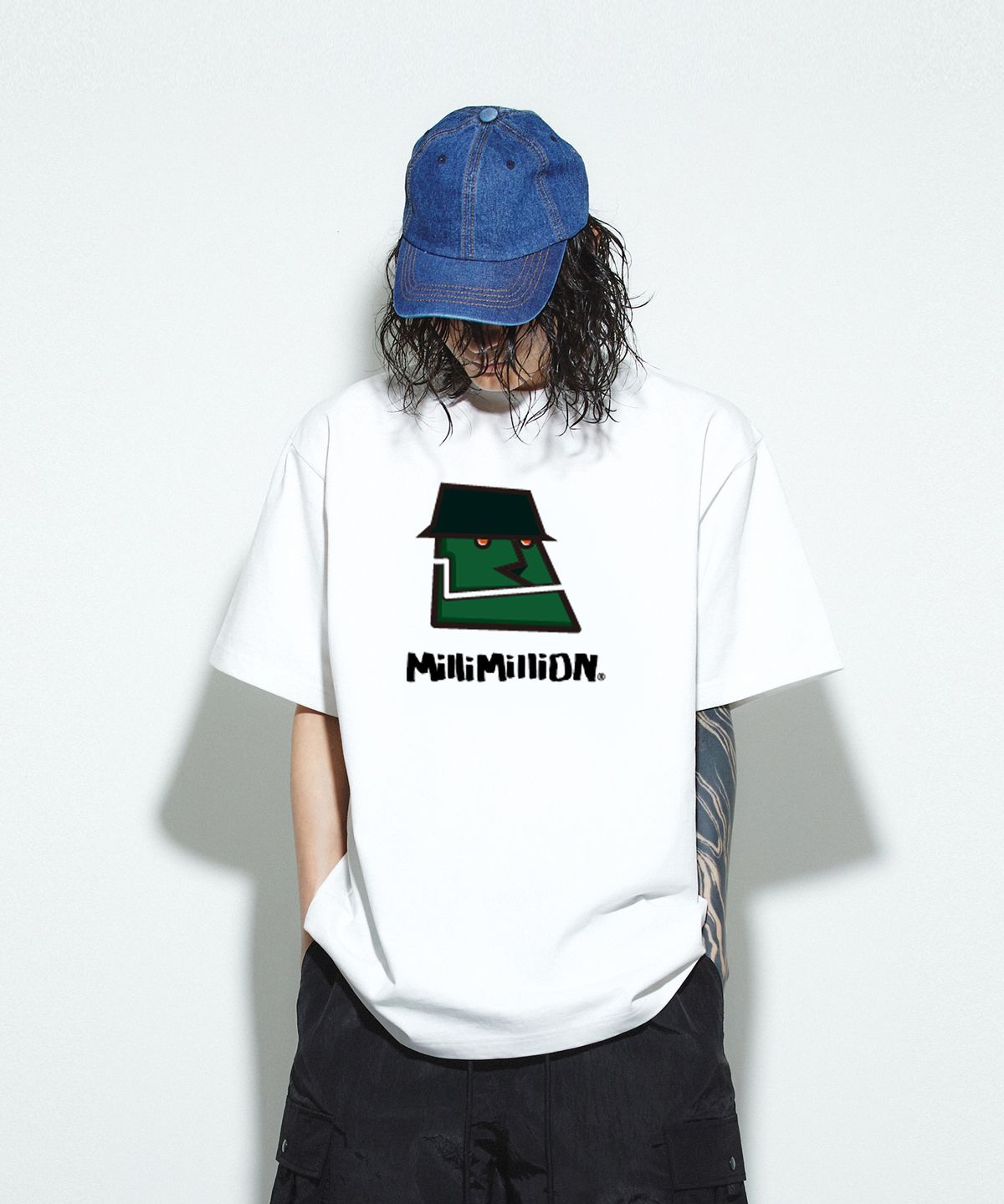 밀리밀리언(MILLIMILLION) STONIE GRAVEL 05 [ M23T05 ]white