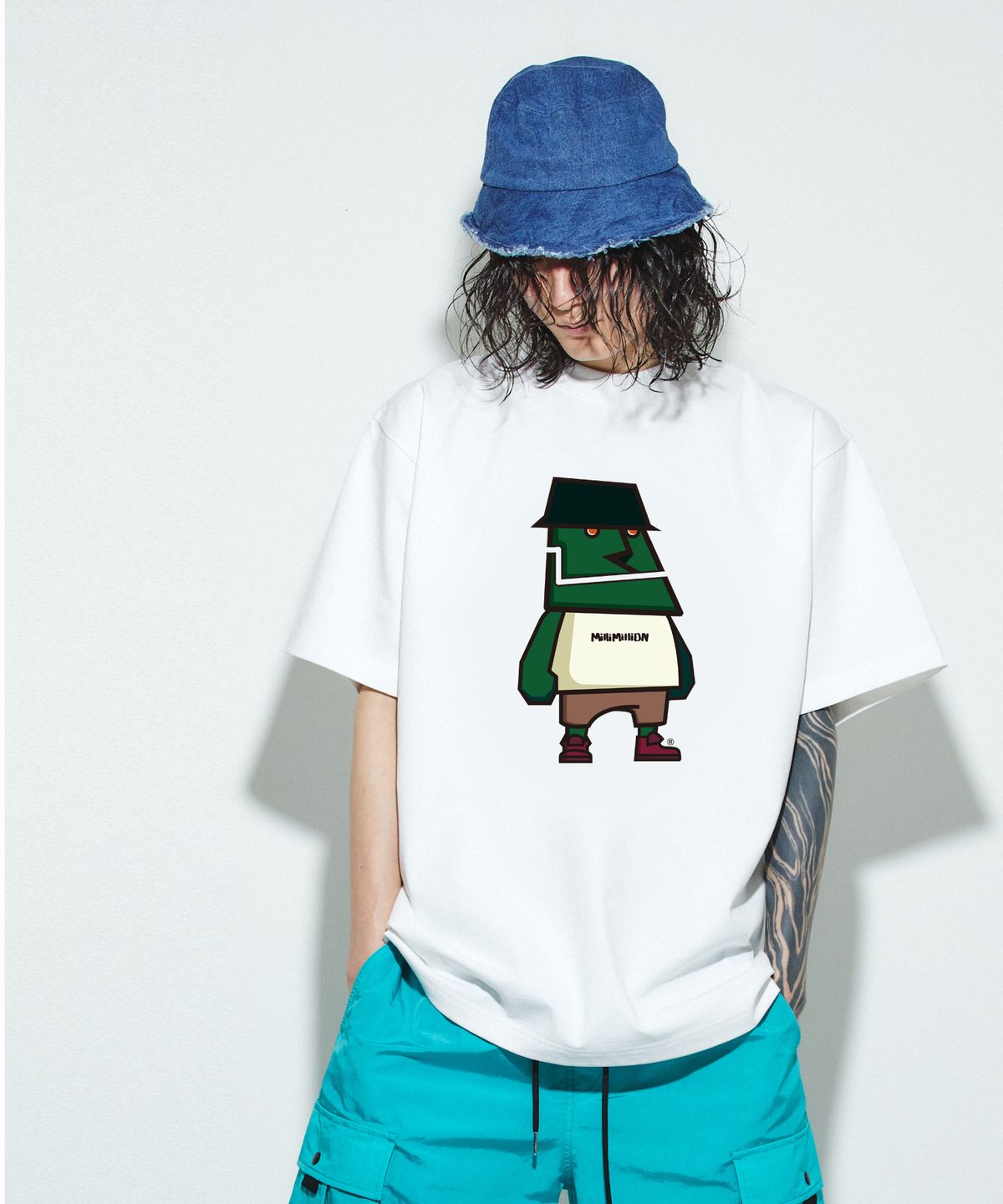 밀리밀리언(MILLIMILLION) STONIE GRAVEL 06 [ M23T06 ]white