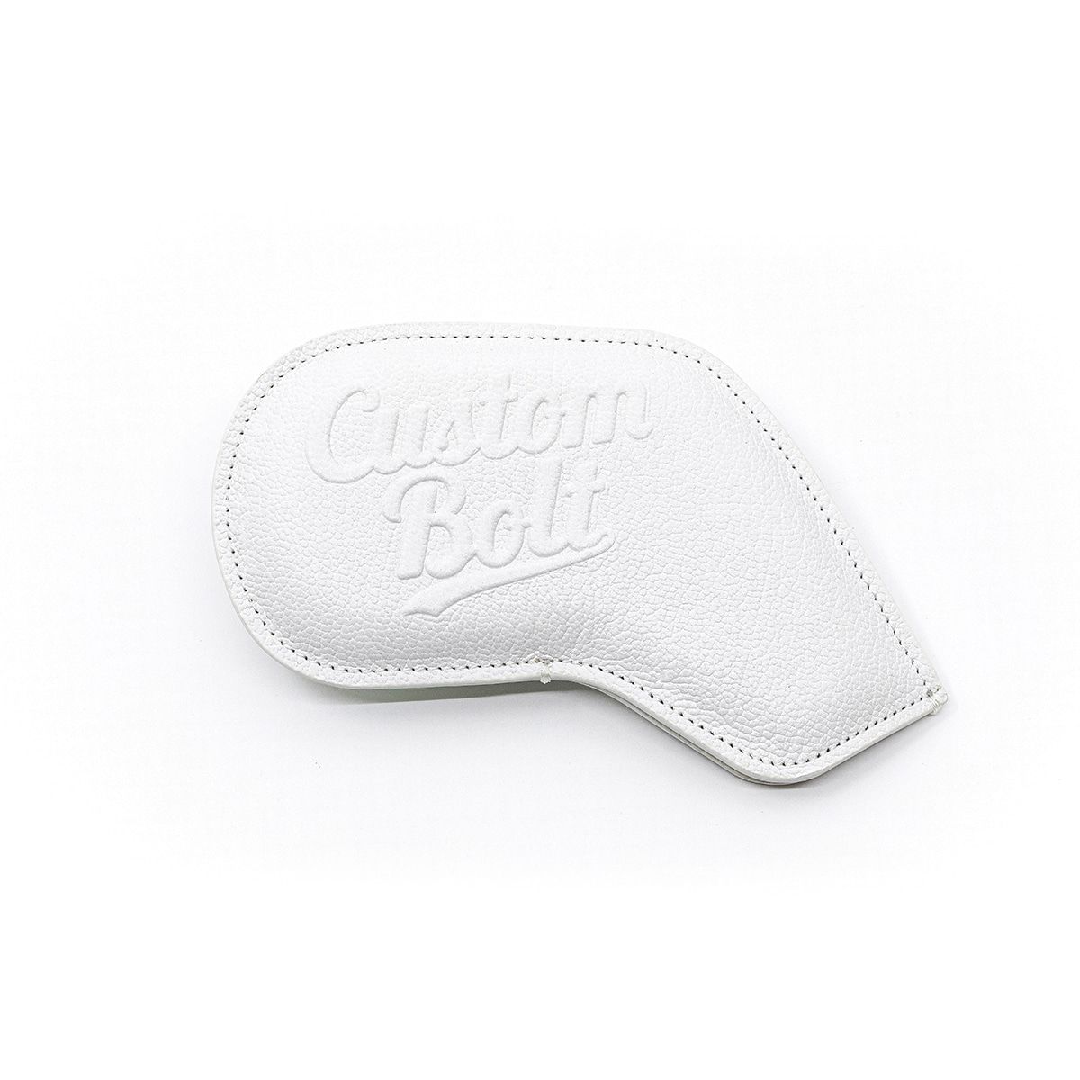 커스텀볼트(CUSTOMBOLT) 레더 아이언 커버 세트 화이트