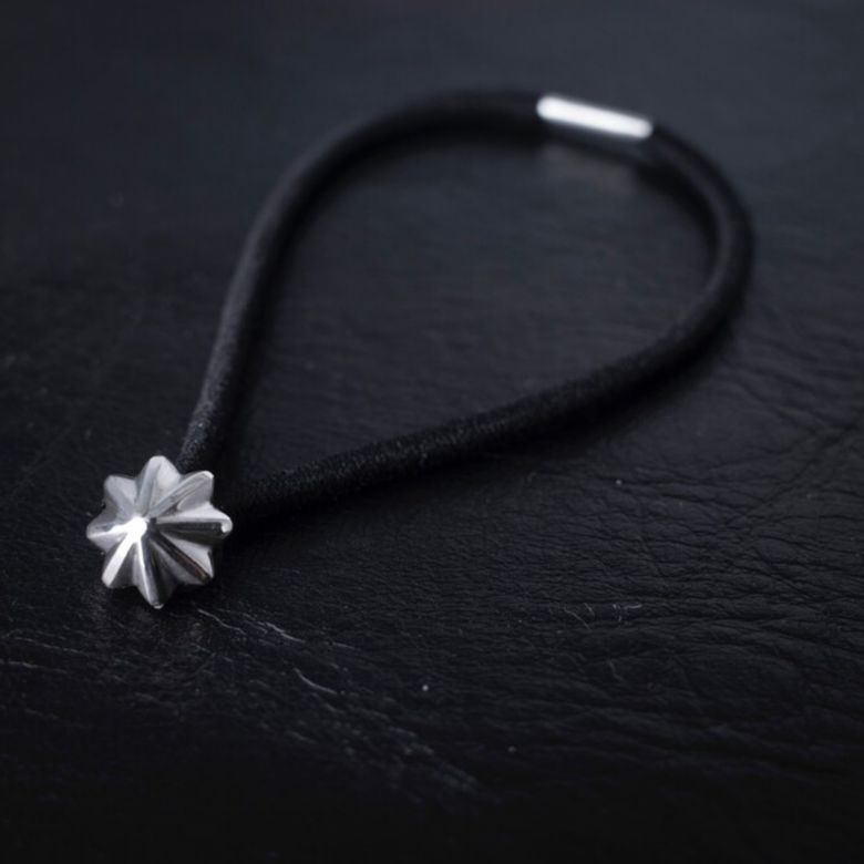 10mm 콘쵸 머리끈(Silver)