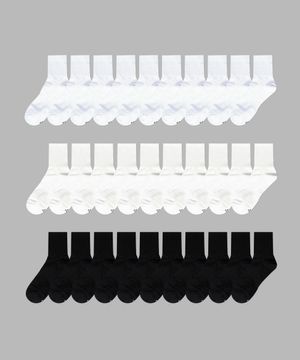 [10PACK+10PACK] 1507 모노 트라우져 하프 삭스 _ 스노우화이트/화이트/블랙