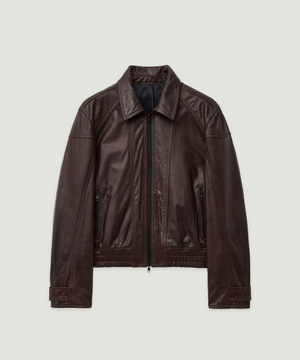 블레이즈 카우하이드 레더 자켓 번트브라운