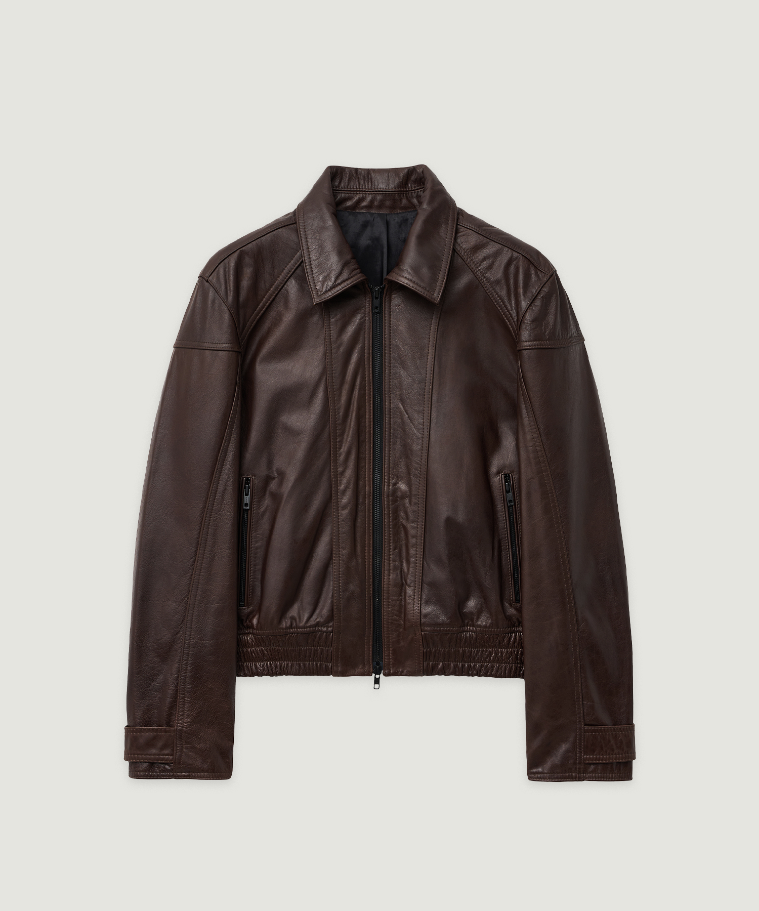 【最終値下げ10/13まで】 ラウンジリザード メルトンカウハイドジャケット 値下げ]ラウンジリザード レザージャケット 最終値下げ10/13まで