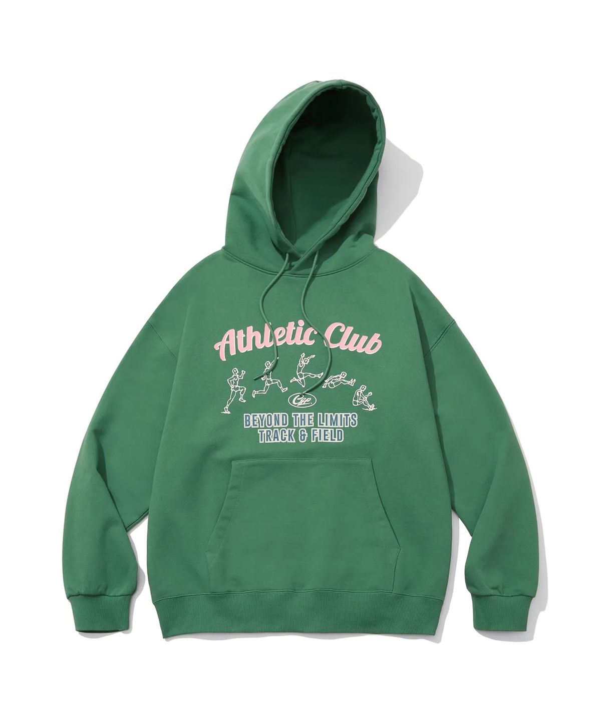 코드그라피(CGP) Athletic Club 오버핏 후디_그린