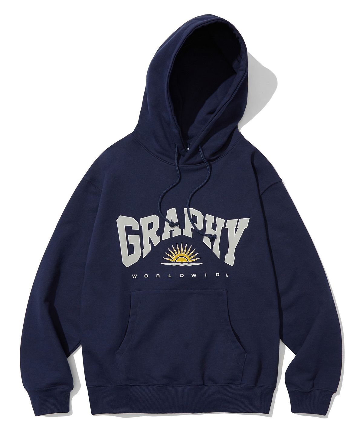 코드그라피(CGP) GRAPHY 썬 후디_다크 네이비