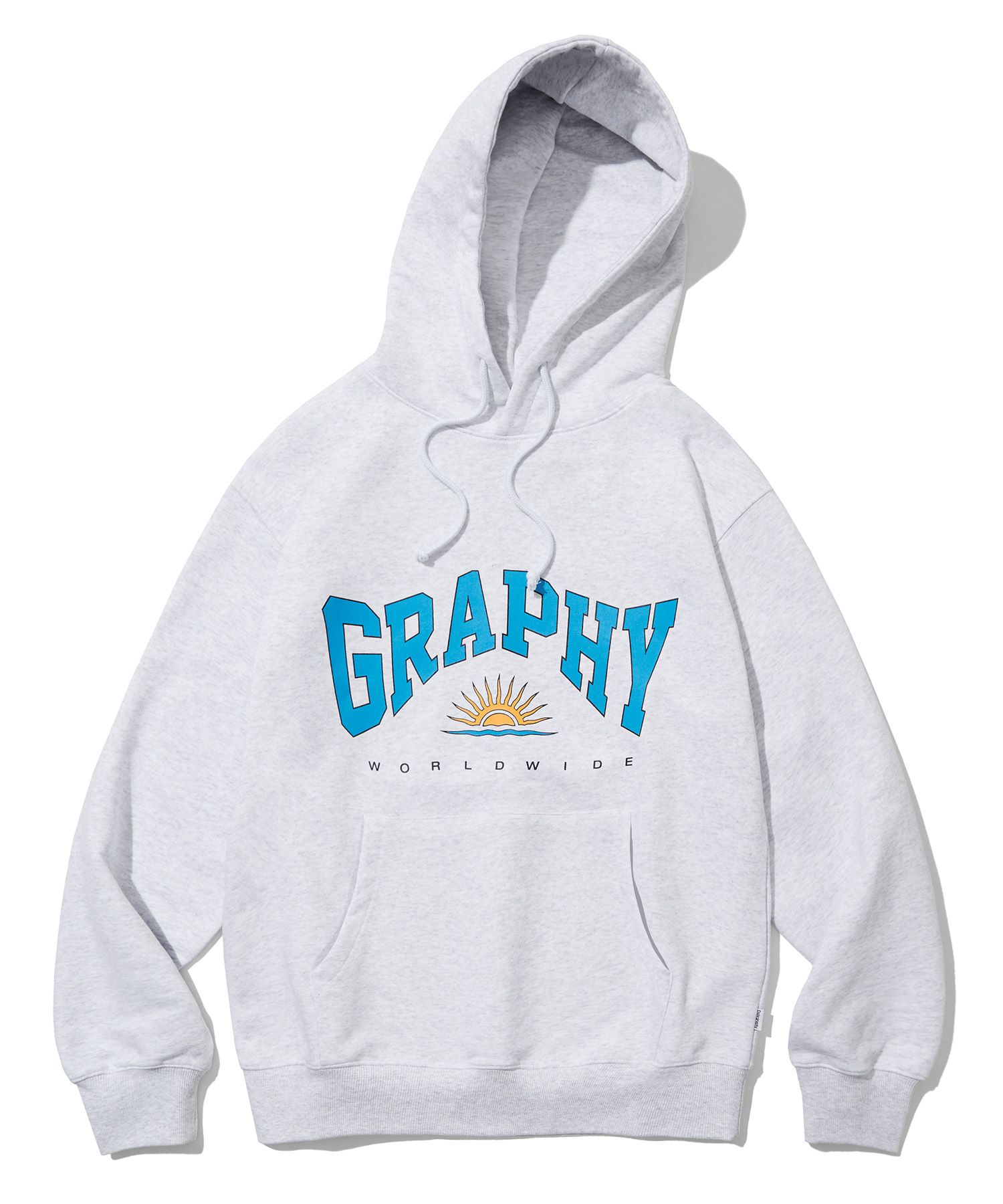 さらに100円引き◆CODEGRAPHY◆GRAPHY sun hoodie MUSINSA公式 | Codegraphy GRAPHY Sun Hoodie_Melange Gray