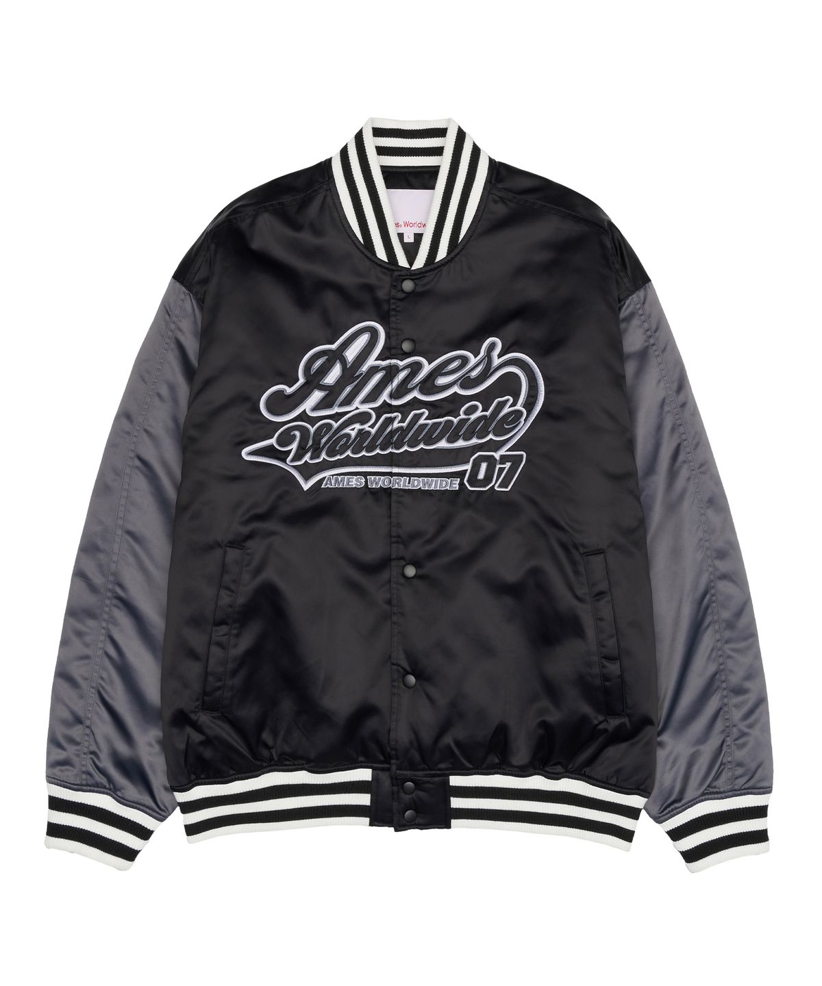 아메스 월드와이드(AMES-WORLDWIDE) AMES STADIUM JACKET BLACK (AM2ESUJ240A)