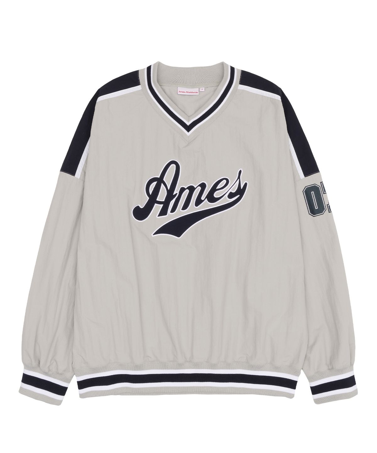 아메스 월드와이드(AMES-WORLDWIDE) NYLON HOCKEY JERSEY GREY (AM2ESUM480A)