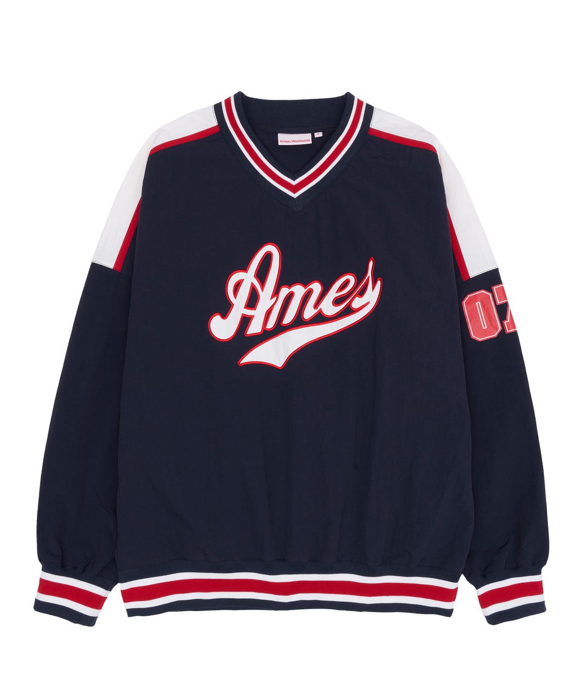 아메스 월드와이드(AMES-WORLDWIDE) NYLON HOCKEY JERSEY NAVY (AM2ESUM480A)