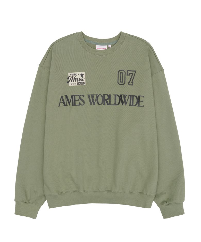 07 MESSAGE SWEATSHIRT KHAKI