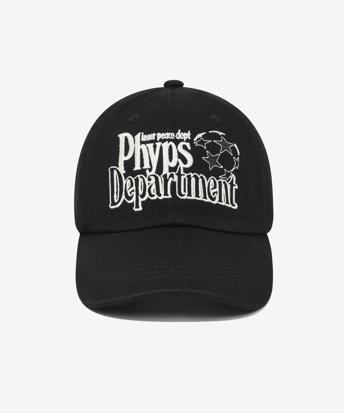 피지컬 디파트먼트(PHYSICAL DEPARTMENT) 이너피스 스타볼 캡_블랙