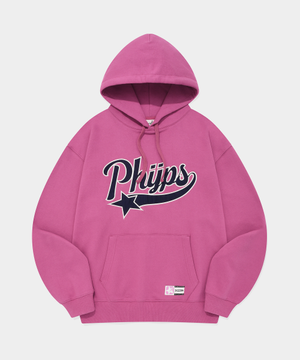 STAR TAIL HOODIE DARK PINK