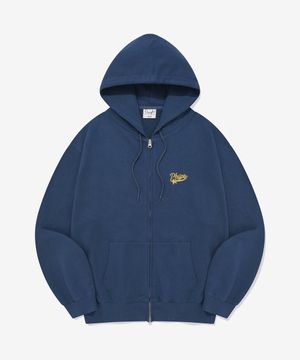 스몰 스타테일 후드집업_블루그린